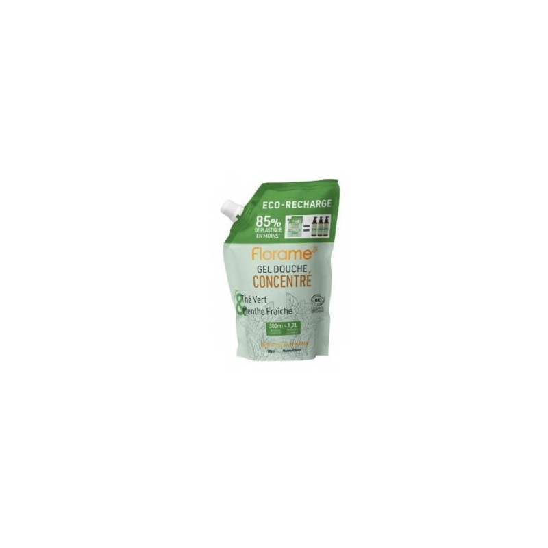 ECO RECARGA GEL DE DUCHA CONCENTRADO te verde-menta fresca 3 ECO RECARGA GEL DE DUCHA CONCENTRADO te verde-menta fresca 3
