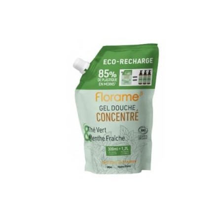 ECO RECARGA GEL DE DUCHA CONCENTRADO te verde-menta fresca 3