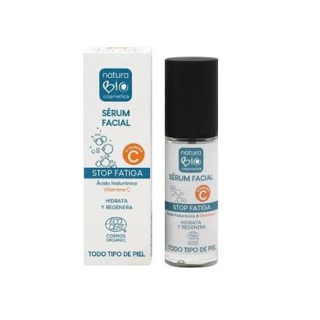 SERUM FACIAL STOP FATIGA ACIDO HIALURONICO-VITAMINA C 30 ml