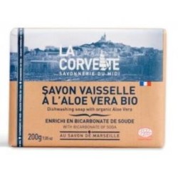 JABON SOLIDO LAVAPLATOS BICARBONATO Y ALOE VERA 200 gr