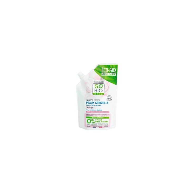 RECARGA GEL DUCHA PIEL SENSIBLE PROTECTOR ALOE VERA 650 ml RECARGA GEL DUCHA PIEL SENSIBLE PROTECTOR ALOE VERA 650 ml