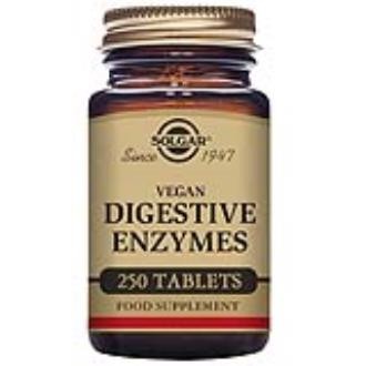 SOLGAR VEGAN ENZIMAS DIGESTIVAS 250comp.mast.